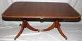 031446 FEDERAL STYLE MAHOGANY DINING TABLE