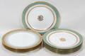 030352 MINTON PORCELAIN DINNER PLATES ELEVEN DIA 10