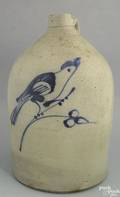 Three gallon stoneware jug 19th c