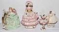 022423 GERMAN PORCELAIN FIGURES FOUR H 5  8 12