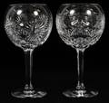 WATERFORD MILLENNIUM SERIES CRYSTAL WATER GOBLETS