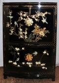 052391 CHINESE LACQUER ENTERTAINMENT CABINET H 60