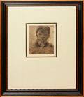 042380 PAUL CZANNE ETCHING POSTHUMOUS EDITION