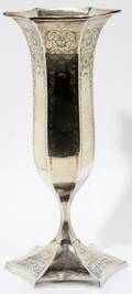 042374 INTERNATIONAL SILVER CO STERLING VASE 1921 8