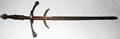 040348 MEDIEVAL STYLE IRON TWOHANDED SWORD