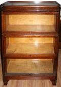 040337 AMERICAN OAK BARRISTER BOOK CASE C 1900 50