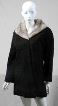 031493 PERSIAN LAMB JACKET MINK COLLAR