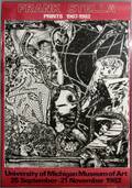 FRANK STELLA EXHIBITION POSTER 1982 U OF M MUSEUM