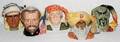 ROYAL DOULTON PORCELAIN CHARACTER JUGS