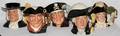 ROYAL DOULTON PORCELAIN CHARACTER JUGS
