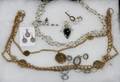 COSTUME JEWELRY NECKLACES EARRING PIN PENDANTS