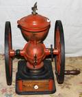 060417 ENTERPRISE MFG CO IRON COFFEE GRINDER H 28