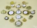 Sixteen pocket watches to include 14K gold example by Waltham and others by Elgin