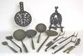 Iron and brass utensils