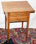 041526 ANTIQUE TWODRAWER TABLE 26