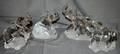 040433 LENOX CRYSTAL ELEPHANT GROUPING 4 PCS 67