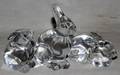 032410 BACCARAT CLEAR CRYSTAL RABBITS THREE