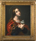Old Masters style ecclesiastical portrait late 19th c