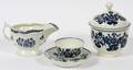 DR WALL WORCESTER PORCELAIN CREAMER SUGAR BOWL
