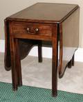 MAHOGANY DROP LEAF TABLE
