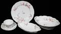 040476 GEORGE BASSETT PORCELAIN DINNER WARE 33 PCS
