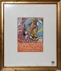 OLYMPIC GAMES STOCKHOLM 1912 DECORATIVE PRINT