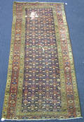 Hamadan throw rug