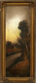 WILLIAM H CHANDLER PASTEL LANDSCAPE