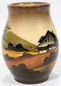 061568 GERMAN POTTERY VASE GS HARMERSBACH H 4