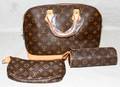 061563 LOUIS VUITTON ALMA MONOGRAM CANVAS HANDBAG