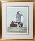 052509 CAROL WALD COLOR LITHOGRAPH 1989 21 X 17