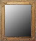 051565 DECORATED OAK FRAME MIRROR 55 X 45 12