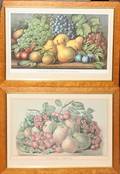 050460 AFTER CURRIER  IVES PRINTS TWO 9 X 14