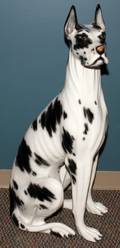 042503 PORCELAIN DALMATIAN DOG 38 18