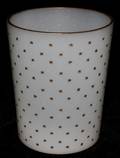031630 FRENCH ANTIQUE OPALINE GLASS VASE