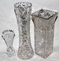 030526 CRYSTAL VASES THREE
