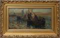 052006 ROBERT HOPKIN OILCANVAS 10 X 20 FISHERMAN