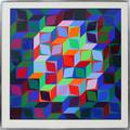 052035 VICTOR VASARELY SERIGRAPH HOMMAGE A LHEXAGONE