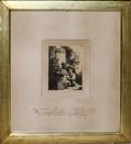 052045 REMBRANDT VAN RIJN ETCHING 4 14 X 3 18