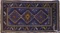 Kazak throw rug