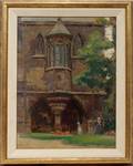 042009 ALSON SKINNER CLARK OIL ON BOARD 1907 CATHEDRAL