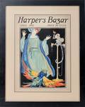 042028 HARPERS BAZAR APRIL 1922 COVER ILLUSTRATION