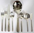 031062 TOWLE RAMBLER ROSE STERLING FLATWARE