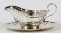 GORHAM CHIPPENDALE STERLING GRAVY BOAT UNDERPLATE