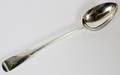 GEORGE III STERLING STUFFING SPOON BY ELEY  FEARN