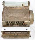 NATIONAL BRASS CASH REGISTER 1904