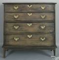 New England maple mule chest mid 18th c