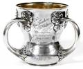 GORHAM STERLING LOVING CUP INSCRIBED  DATED 1906