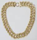 092081 ITALIAN 14 KT YELLOW GOLD NECKLACE L 18