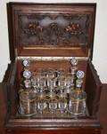 072080 GERMAN CARVED WALNUT TANTALIS SET H 14